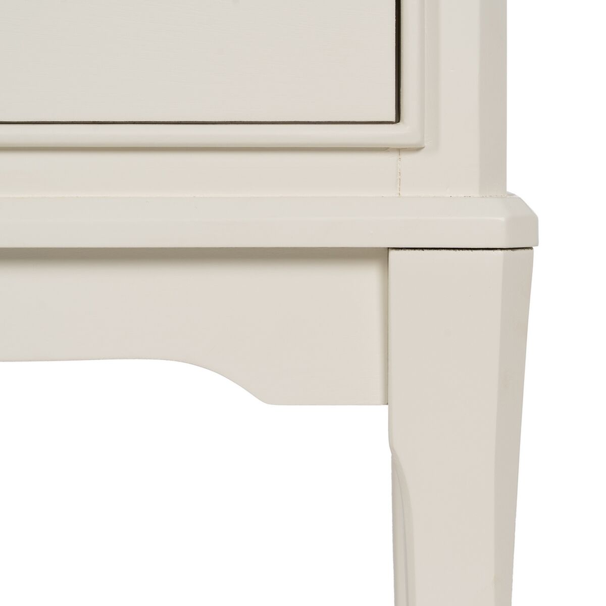 Konsool Valge Mänd Puit MDF 90 x 33 x 75 cm